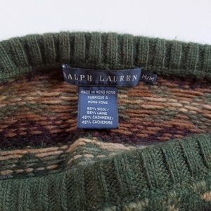 Ralph Lauren fair isle tube top